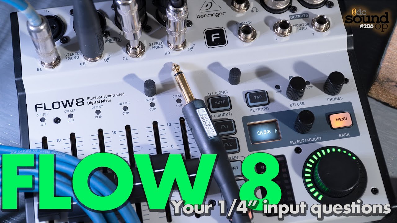 Behringer FLOW 8 | 1/4