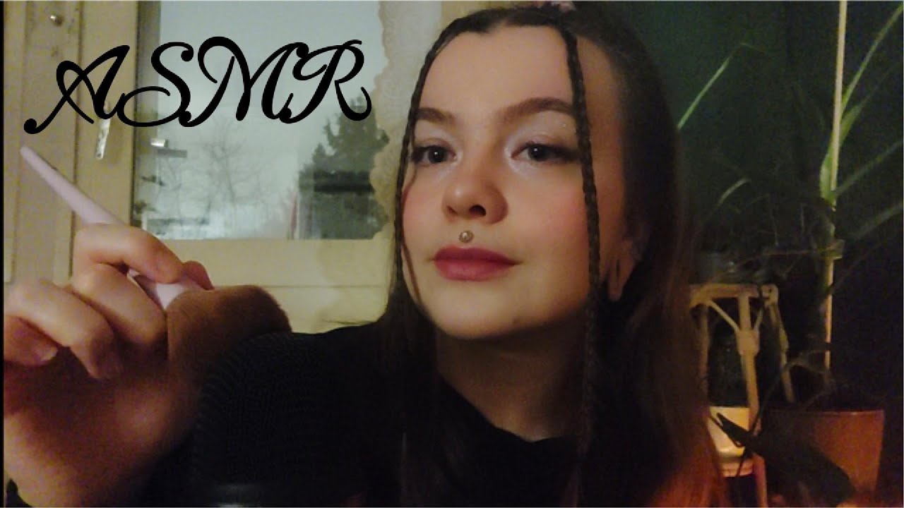 ASMR Suomi ✨️ Mikin sivelyä ja rapsutusta🎤