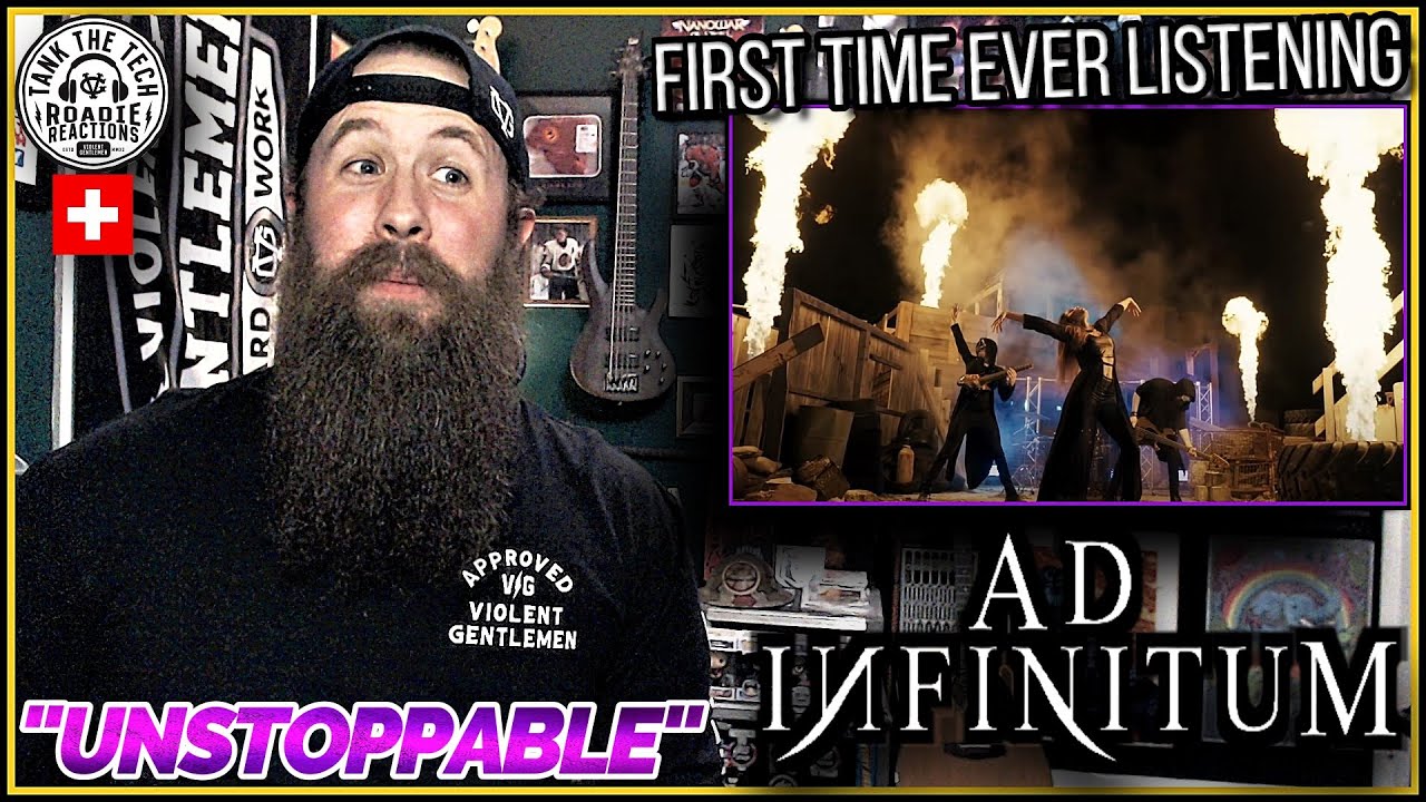 ROADIE REACTIONS | Ad Infinitum - "Unstoppable" [FIRST TIME EVER LISTENING]