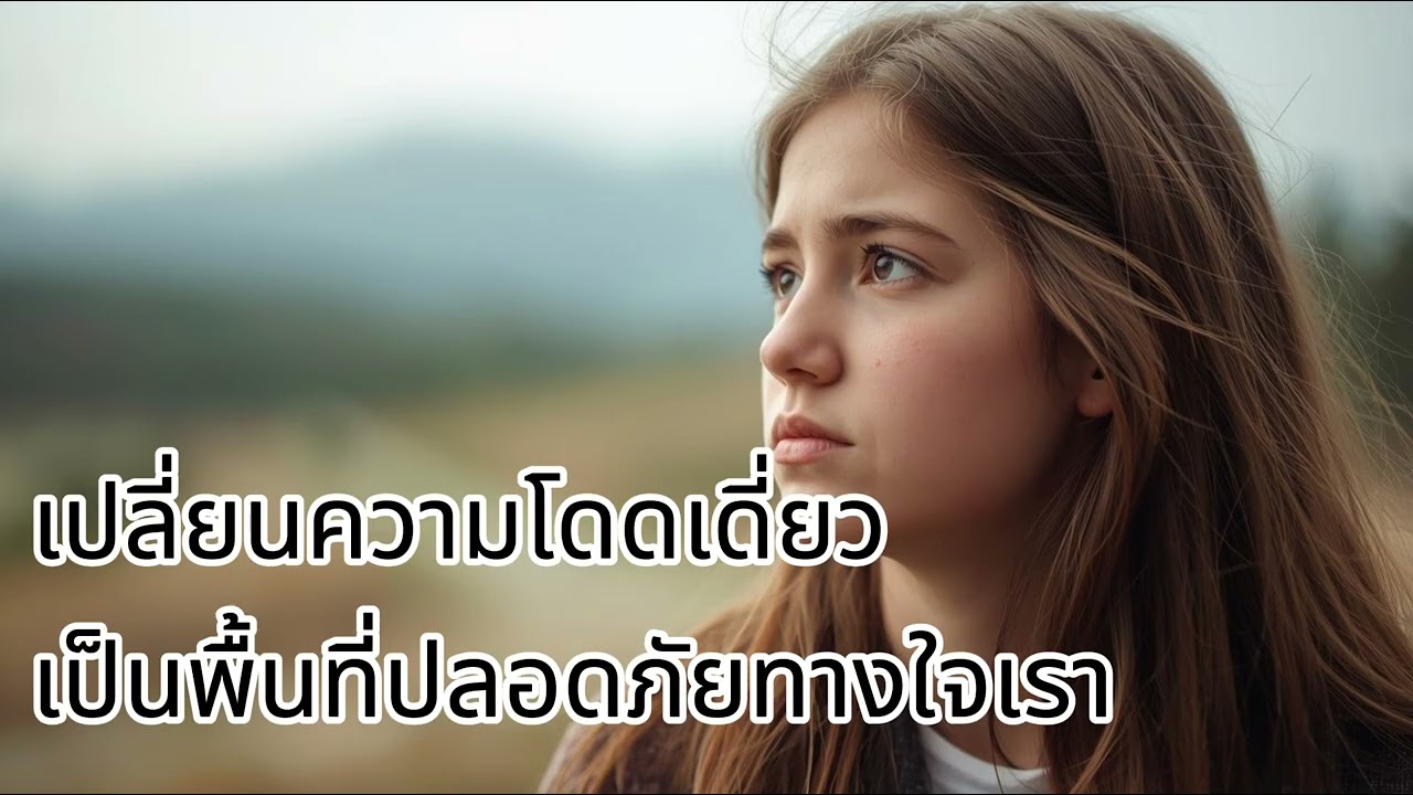 ความโดดเดี่ยว:เปลี่ยนความโดดเดี่ยวเป็นพื้นที่ปลอดภัยทางใจเราเอง