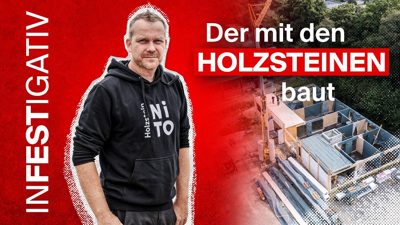 Bauen mit Holz-Klemmbausteinen - Ist das die Zukunft des Holzbaus?