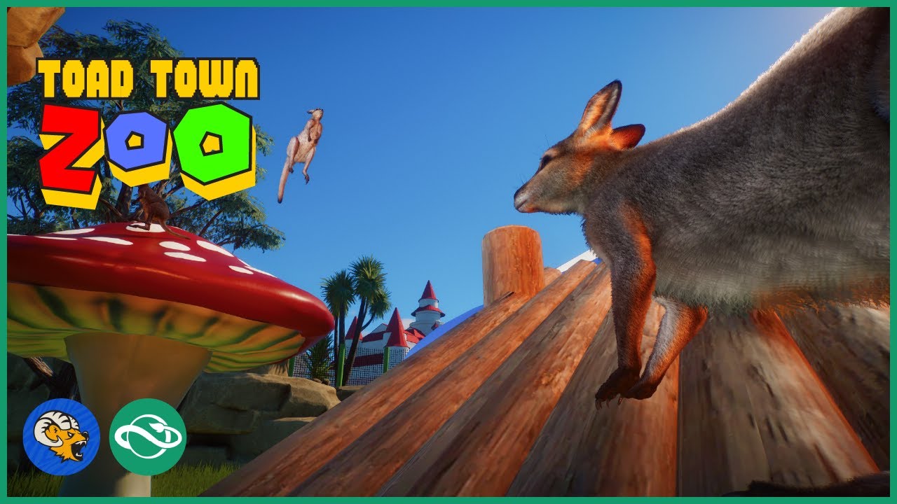 Building a Wallaby Habitat in Franchise Mode | Toad Town Zoo | Planet Zoo 2024