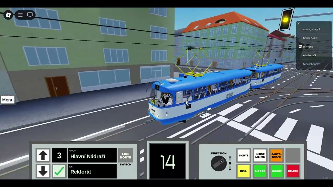po roce a pul Girov Tram všechny linky jednou ranou(2,3,4,1) s ostravskou soupravou Sucs 990 a 999