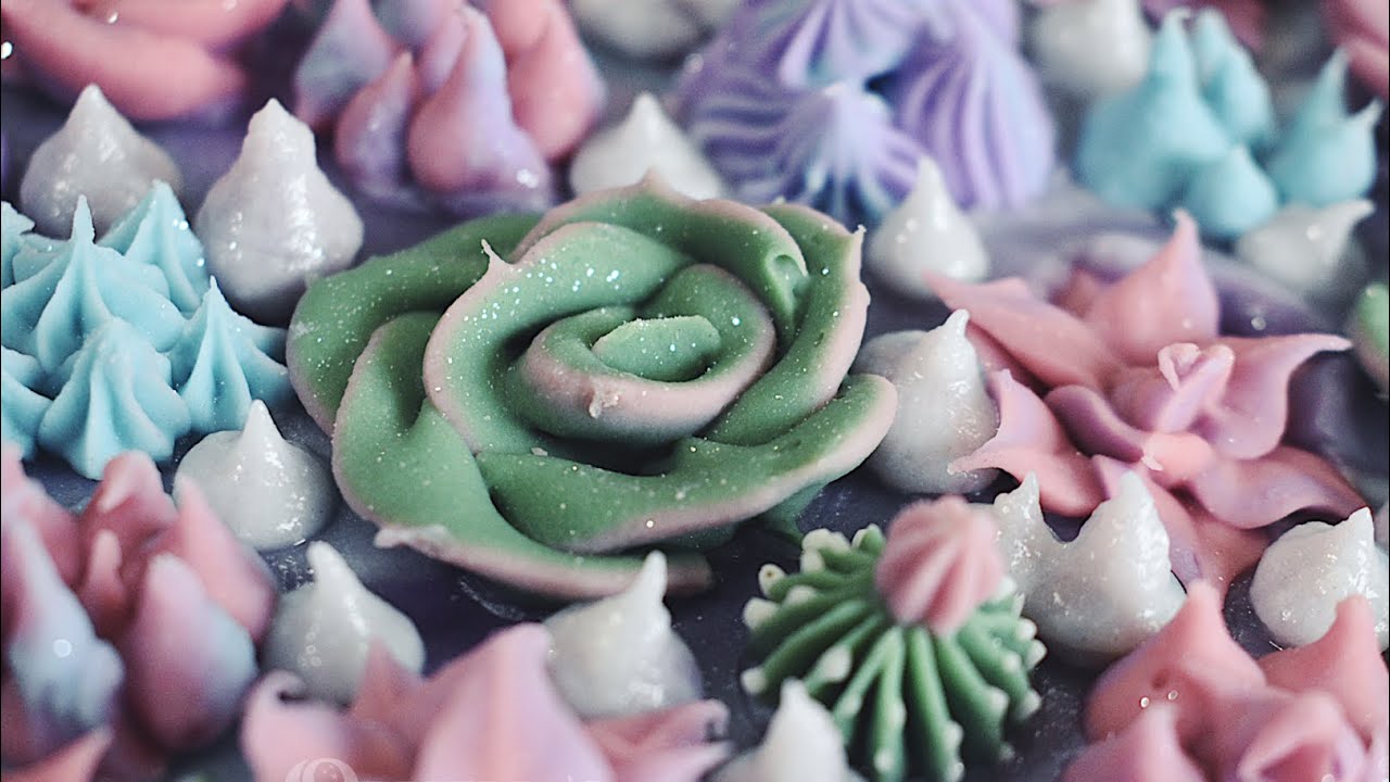 Succulent Garden Cold Process Soap Making