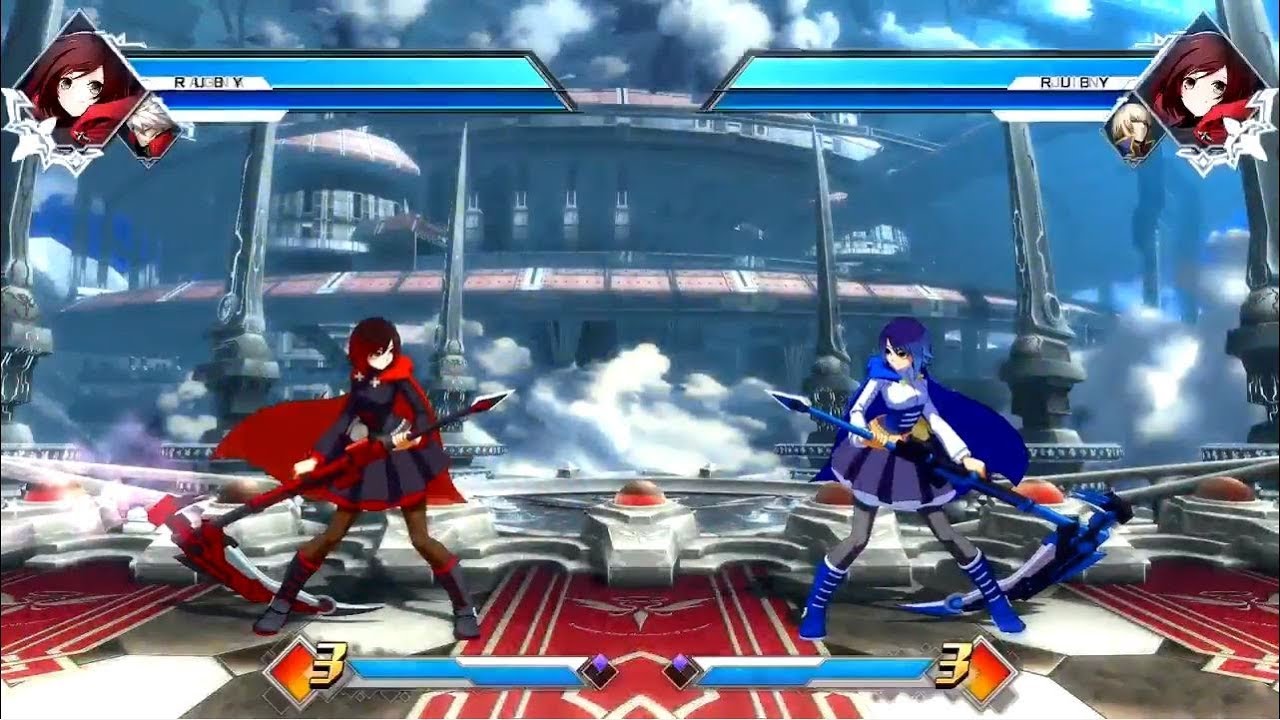 RUBY ROSE GAMEPLAY!!! - BlazBlue Cross Tag Battle (Early Build)