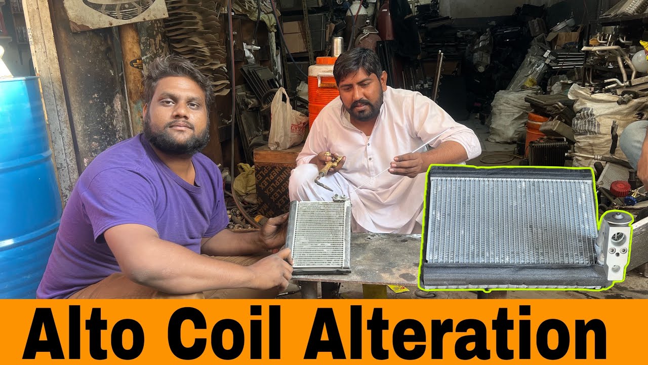 Alto Cooling Coil Alteration| Suzuki Alto Ac Cooling Coil  Modifications