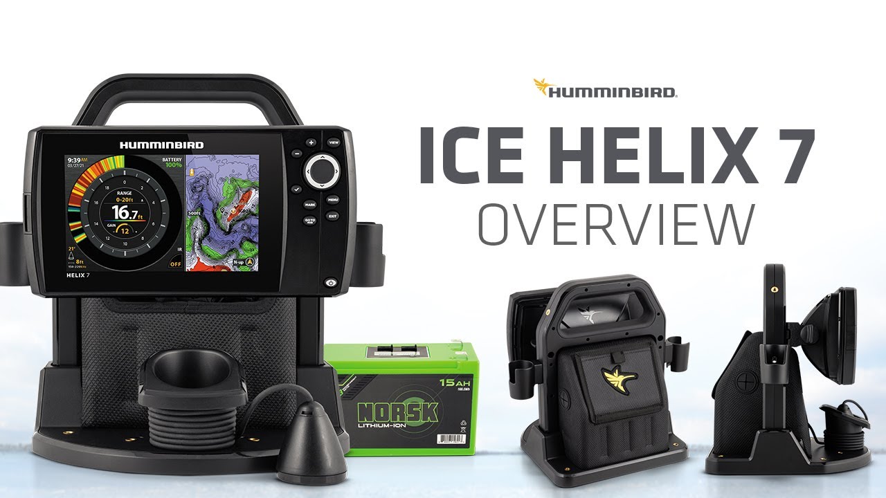 ICE HELIX 7 G4 & Shuttle Overview | Humminbird Ice Fishing