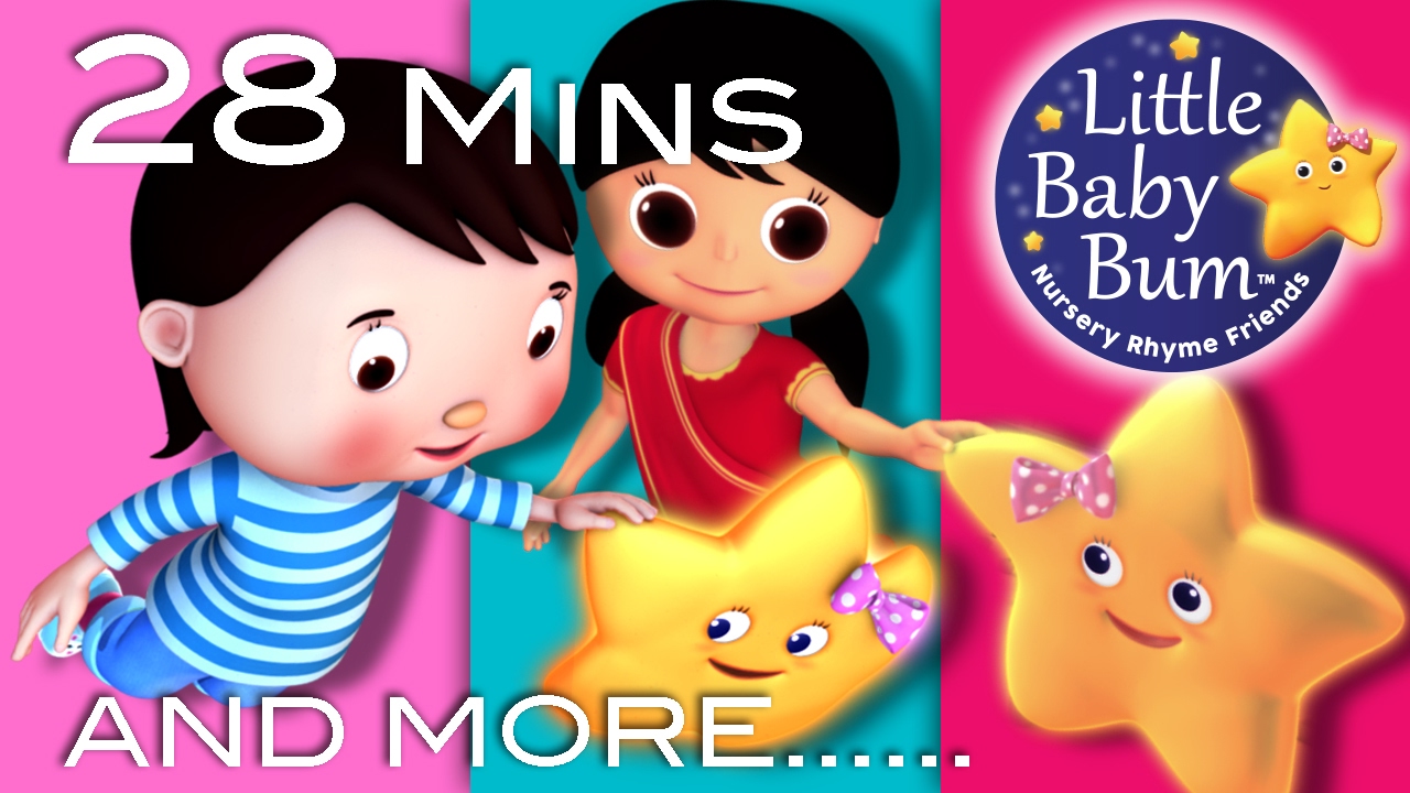 Twinkle Twinkle Little Star | Plus Lots More Nursery Rhymes | 28 Mins Compilation by Little Baby Bum