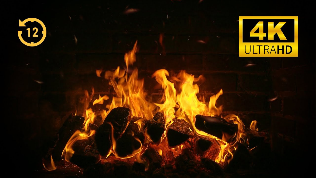 🔥 Fireplace NO ADS. No AI Cozy Fireplace 4K Ultra HD