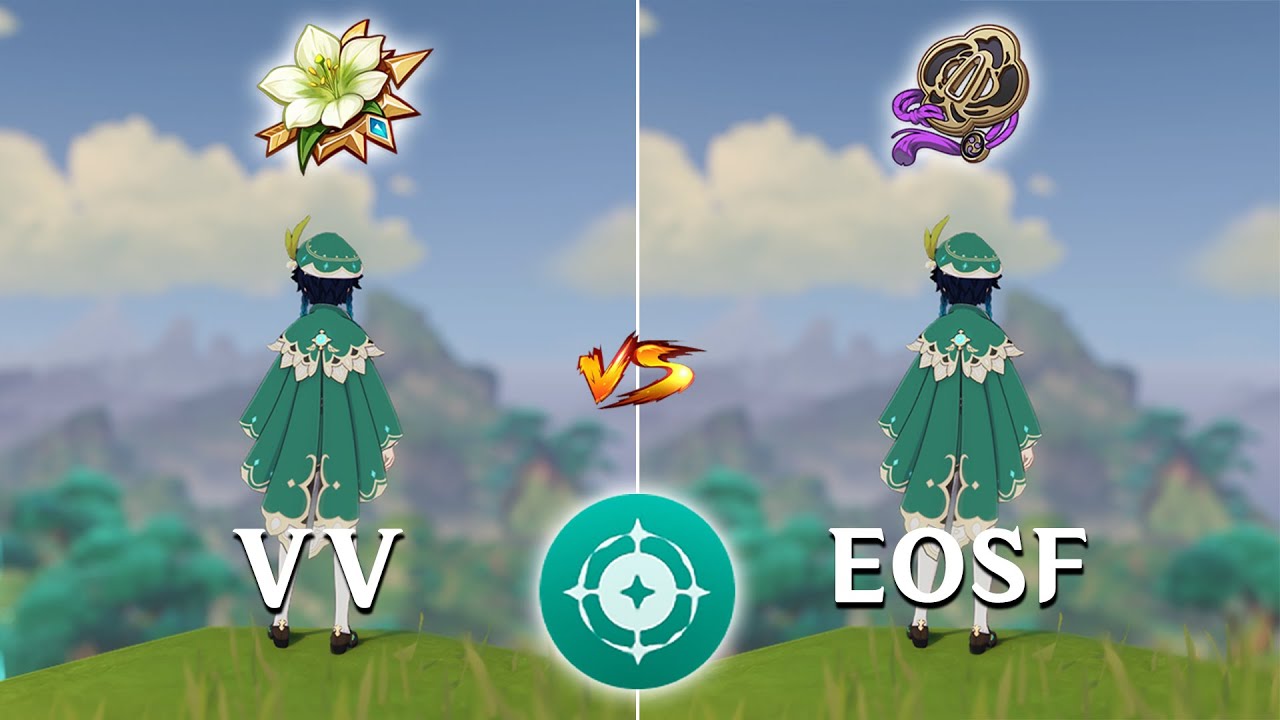 Viridescent Venerer vs Emblem of Severed Fate !! Best Artifacts for DPS Venti ? Genshin Impact !!