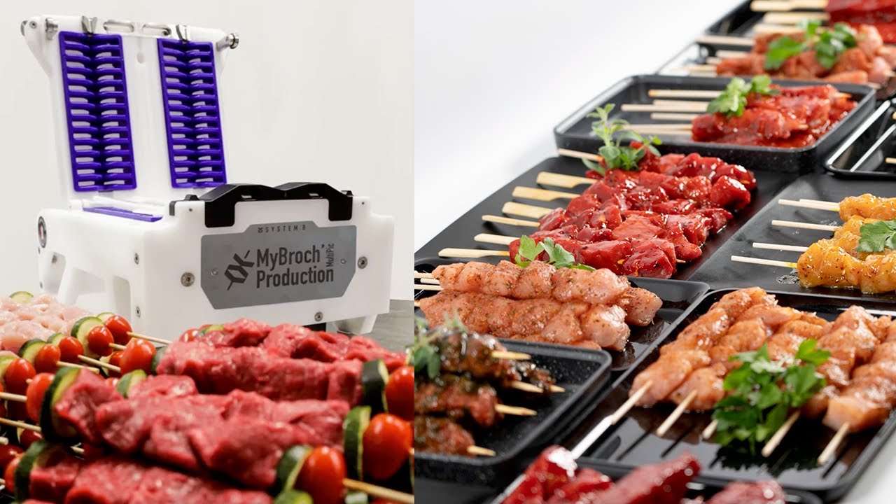 MyBroch Multi brochettemachine / machine à brochettes