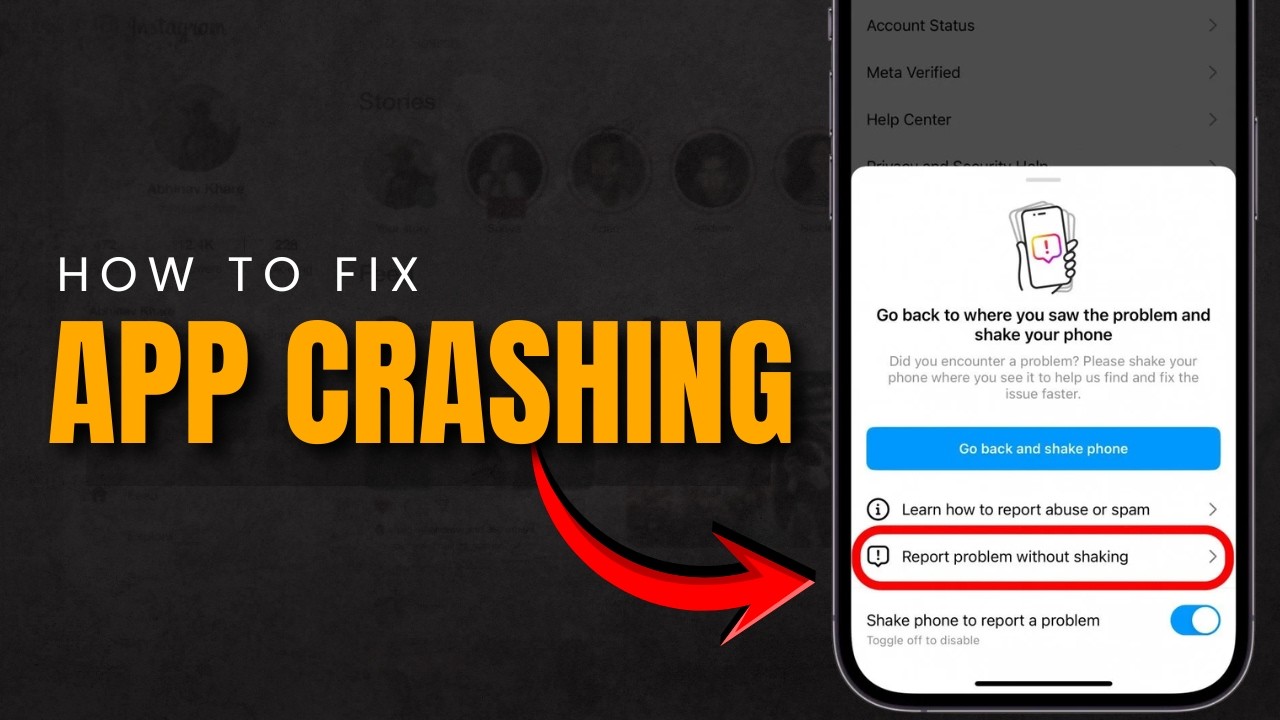 How To Fix 'Instagram Keeps Stopping' Error (iOS/Android) | Fix Instagram Crashing