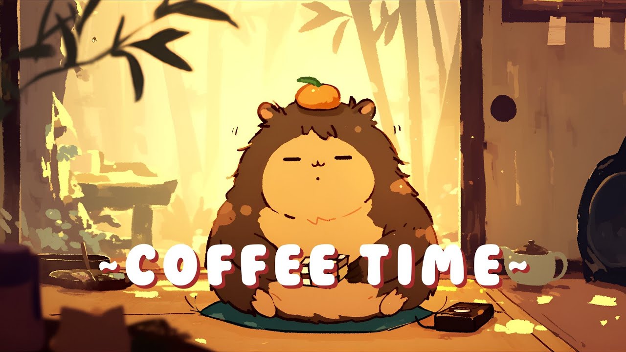 Capybara Lofi Collection - Study & Chill Music Mix ~ Warm Feelings ~ 📚 🎵