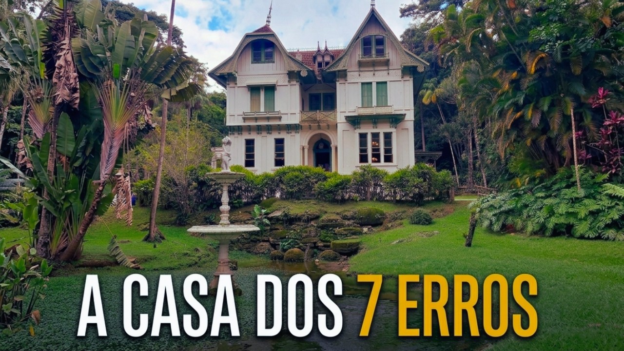 A MANSÃO ASSOMBRADA DE PETRÓPOLIS - A CASA DOS 7 ERROS - NEWS WEB DOC