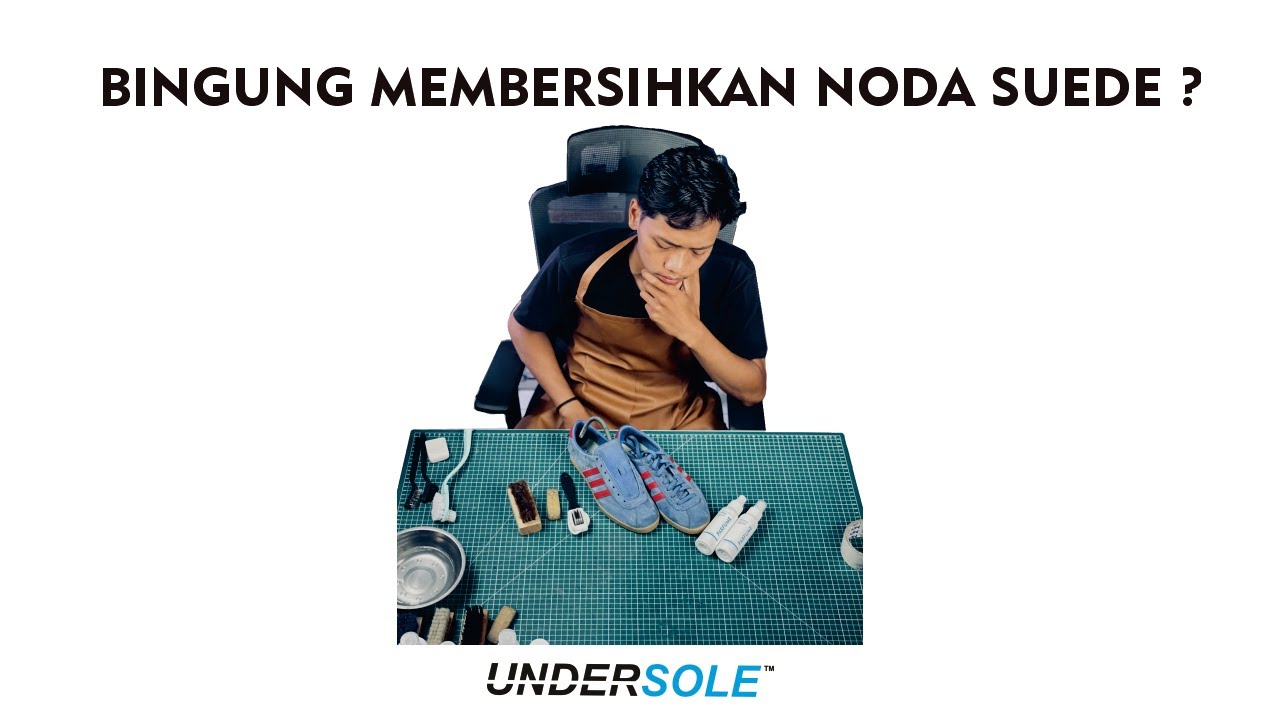 Buat kalian yg belum paham cara merawat sepatu suede , tonton video ini.