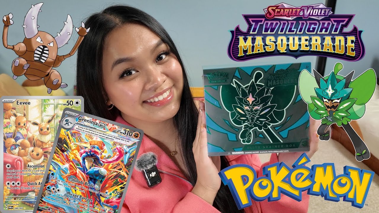 GRENINJA OR BUST! Pokemon Twilight Masquerade Opening! (Opening Pokemon Ep.3)