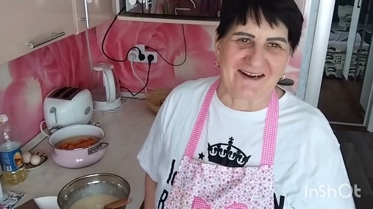 ООО ну и погода/разделывала мясо /как живут в русской деревне.. 