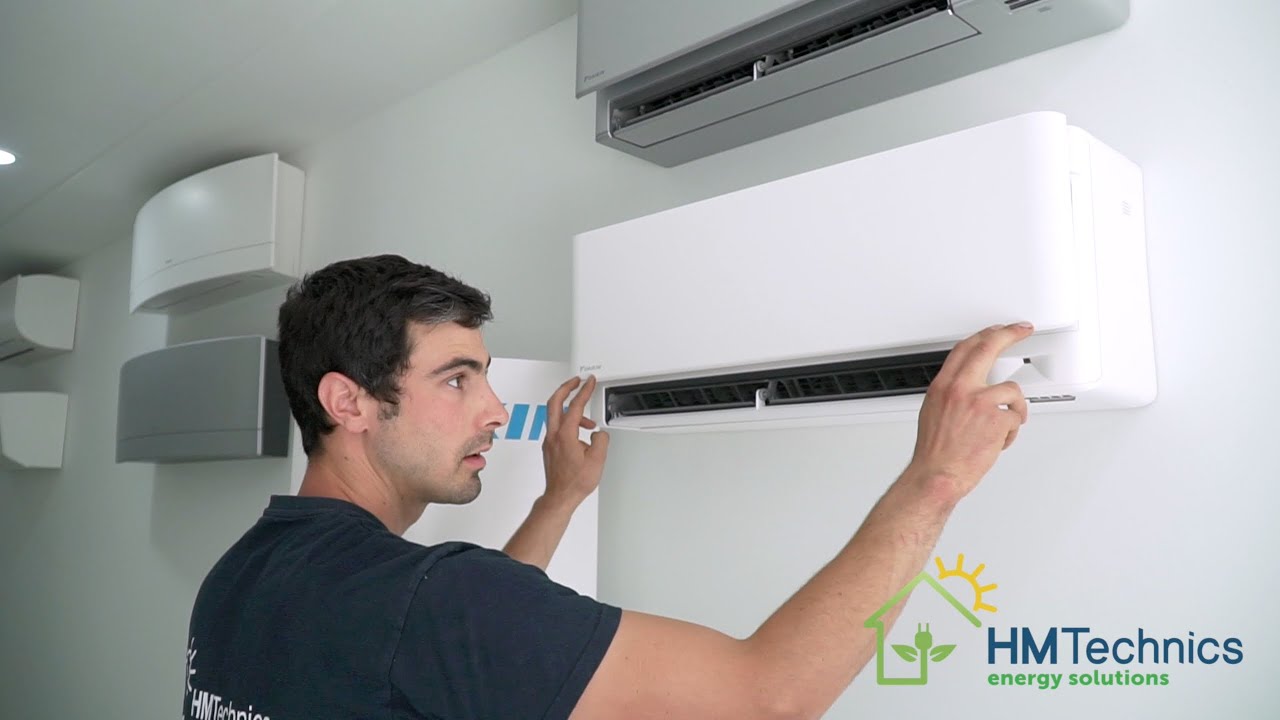 Hoe Daikin Stylish filters reinigen? - HM Technics