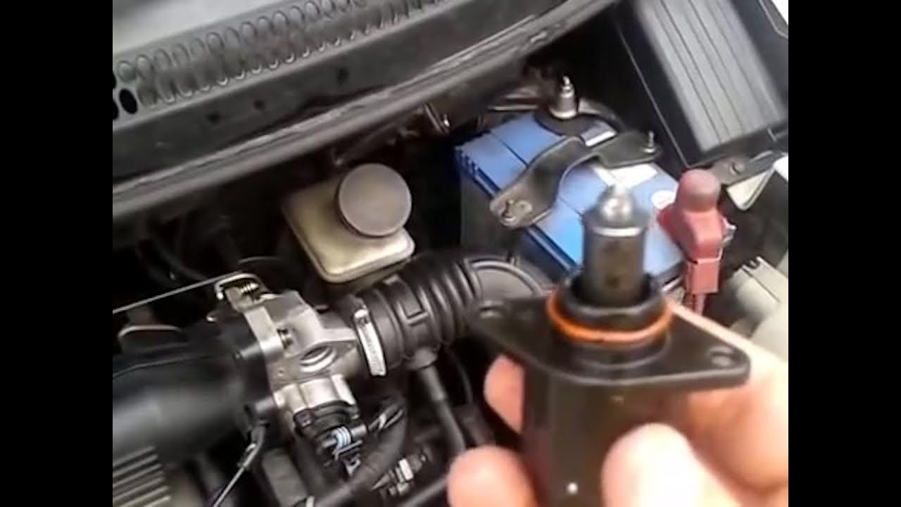 Limpieza de válvula IAC