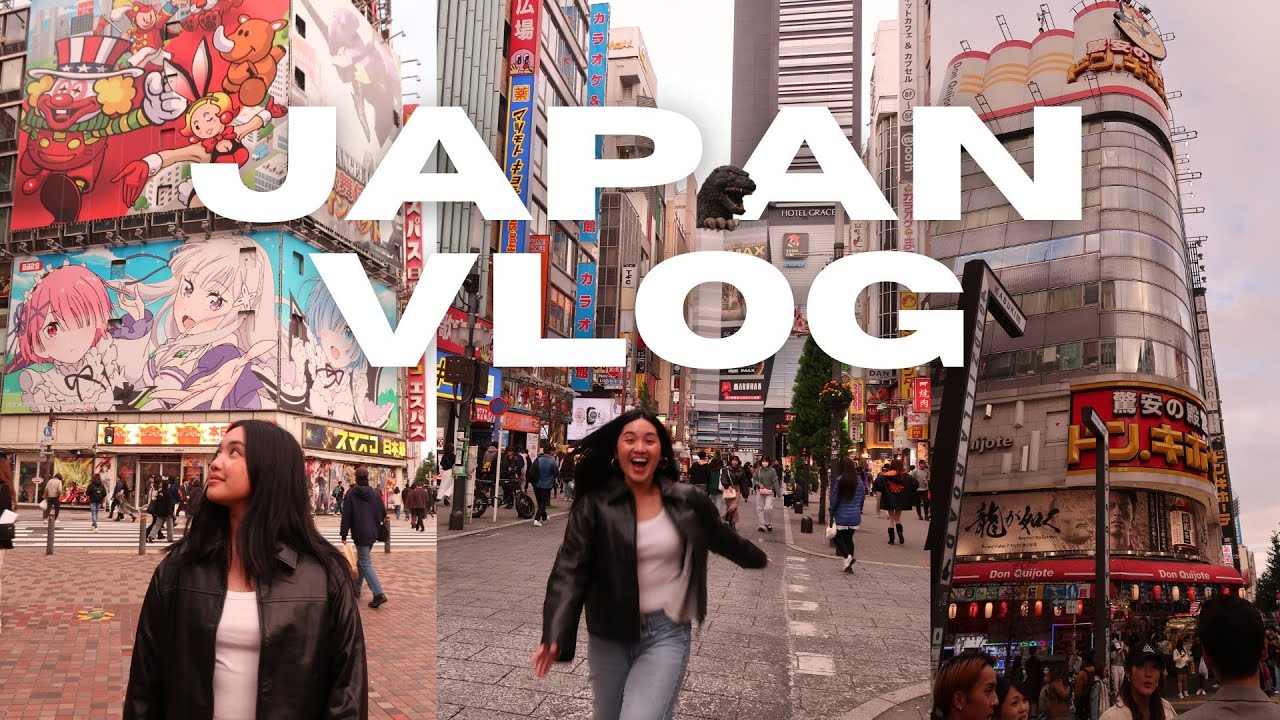 JAPAN VLOG | things to do in japan, shopping, tsukiji fish market