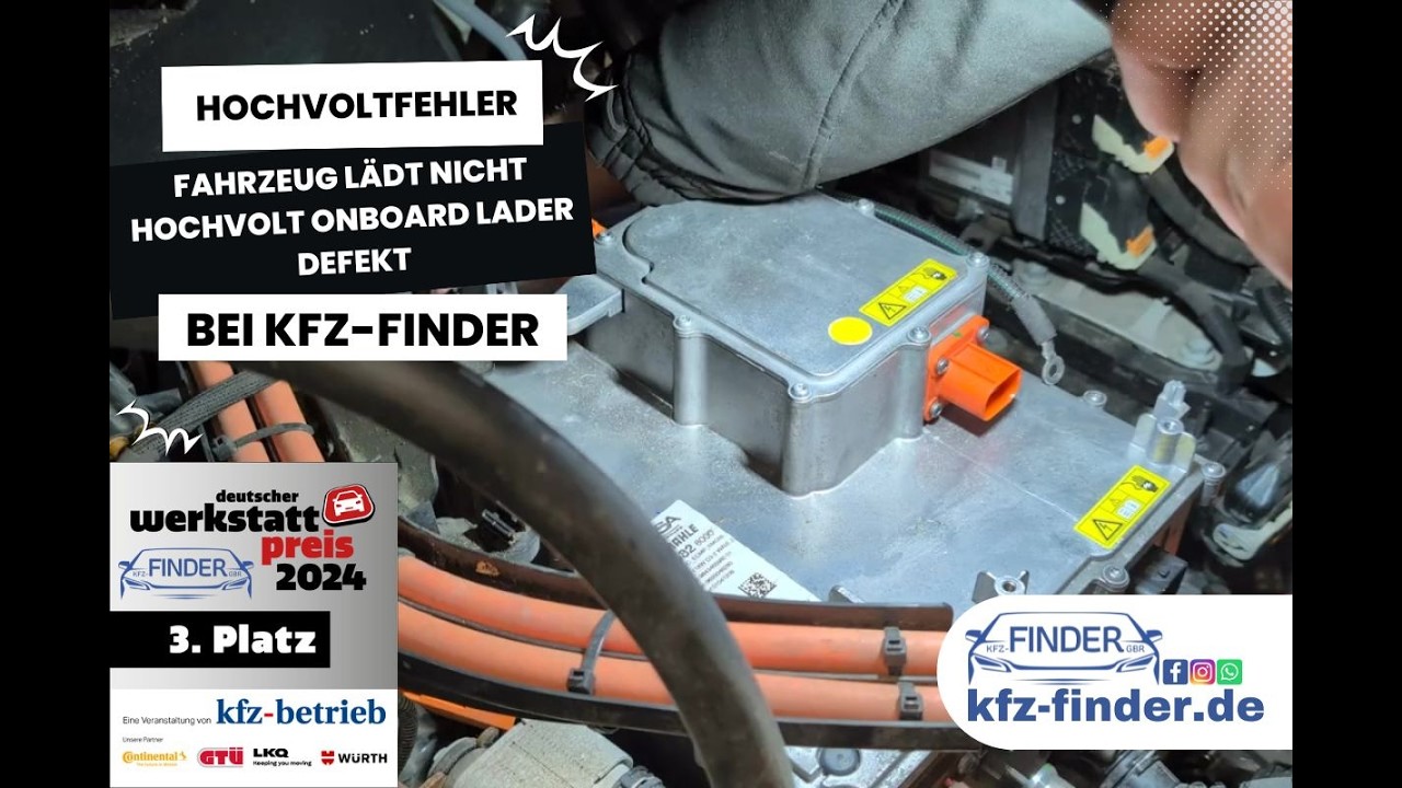 Peugeot / Opel / Citroën lädt nicht! Hochvoltfehler richtig repariert!