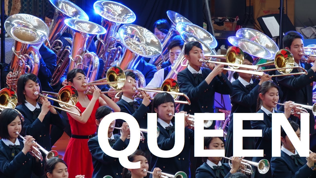 QUEEN・メドレー　大阪桐蔭高校吹奏楽部　♪ I Was Born To Love You ～ Don't Stop Me Now ♪