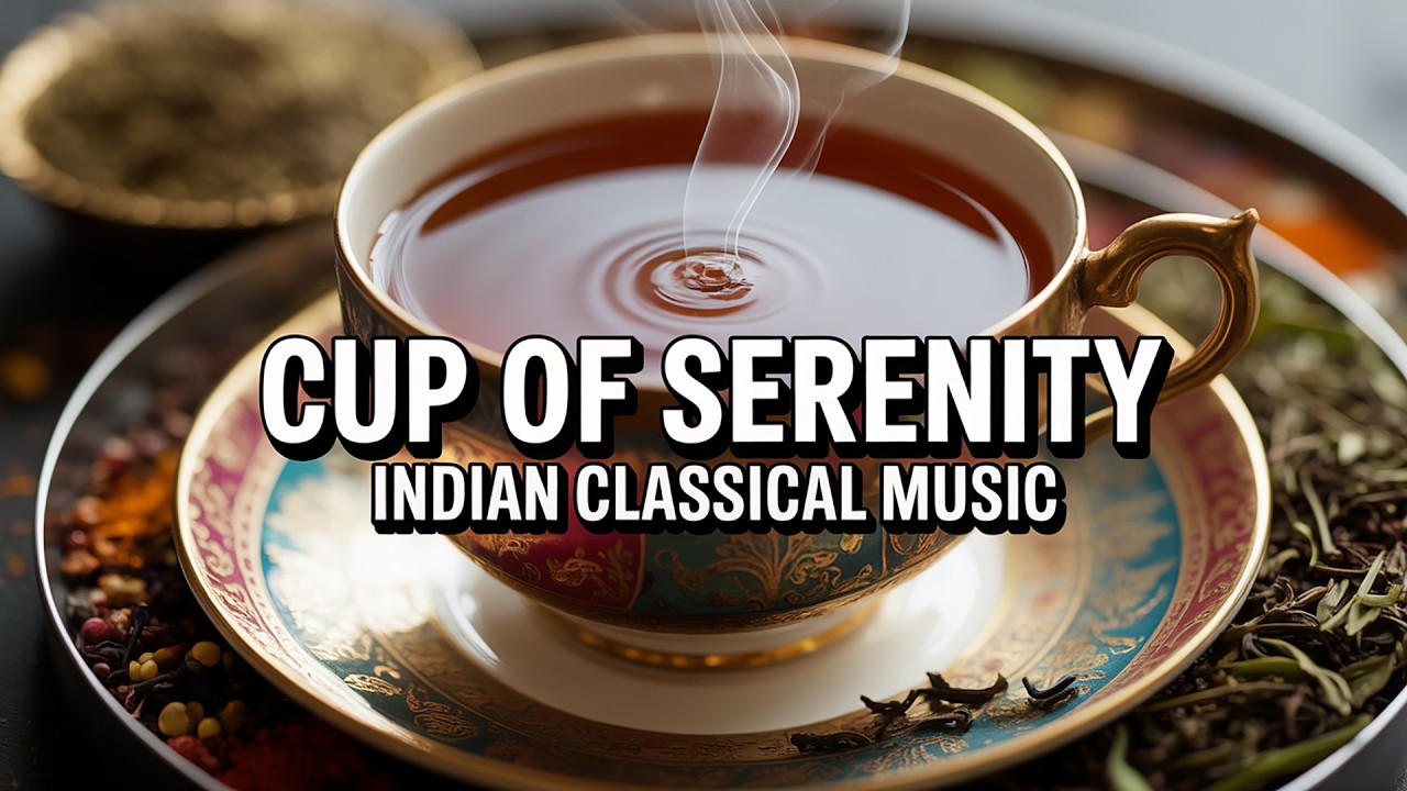 Indian instrumental music. Meditation music. Cup of Serenity.  Traditional Indian music.