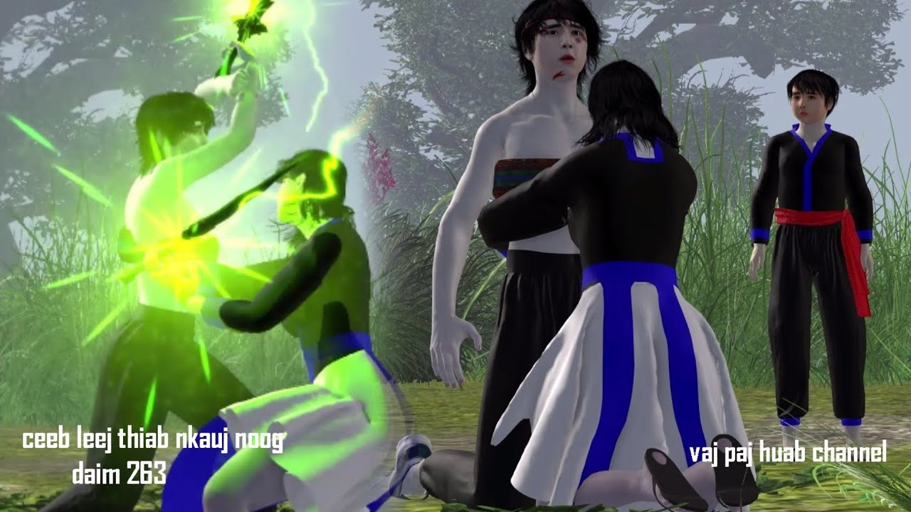 ceeb leej thiab nkauj noog daim 263, hmong movie 3d