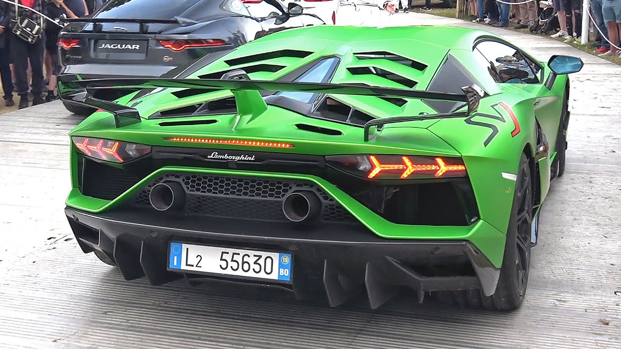 Lamborghini Aventador SVJ - Launch Control, Accelerations & Fly By's!