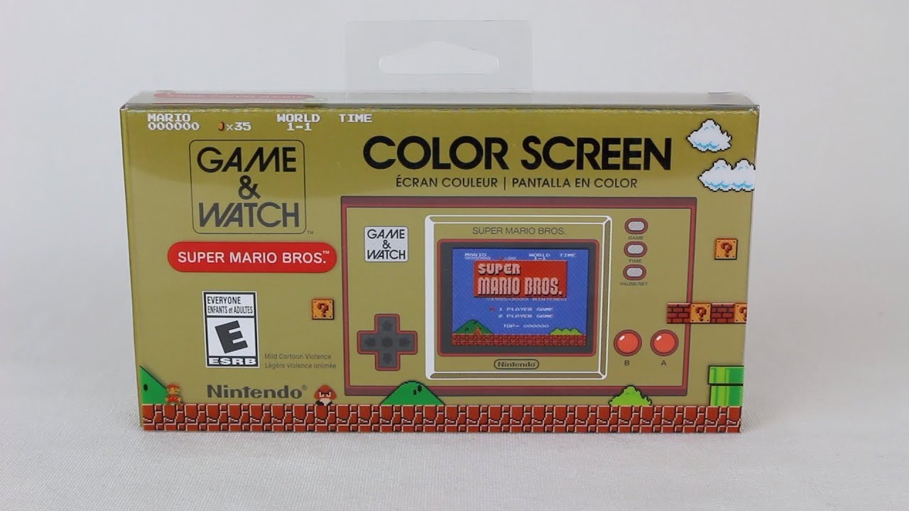 Game & Watch: Super Mario Bros Unboxing/Review!