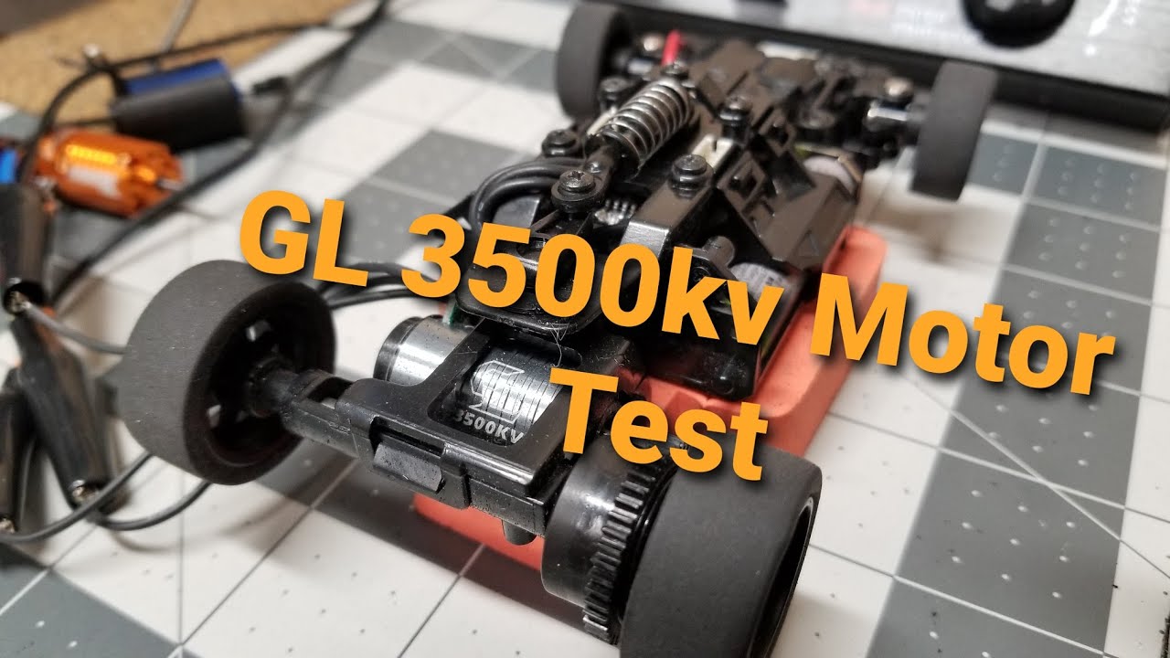 Brushless Motor Test GL 3500kv