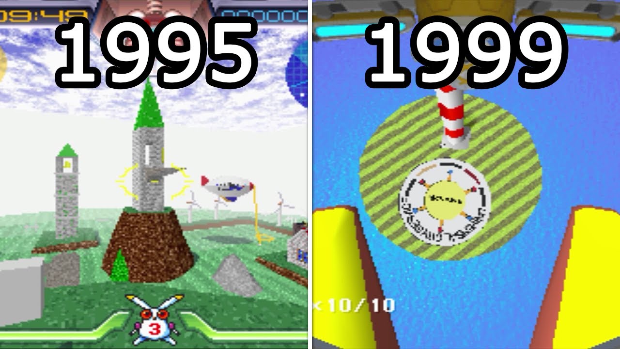 Evolution of Jumping Flash! (1995-1999)