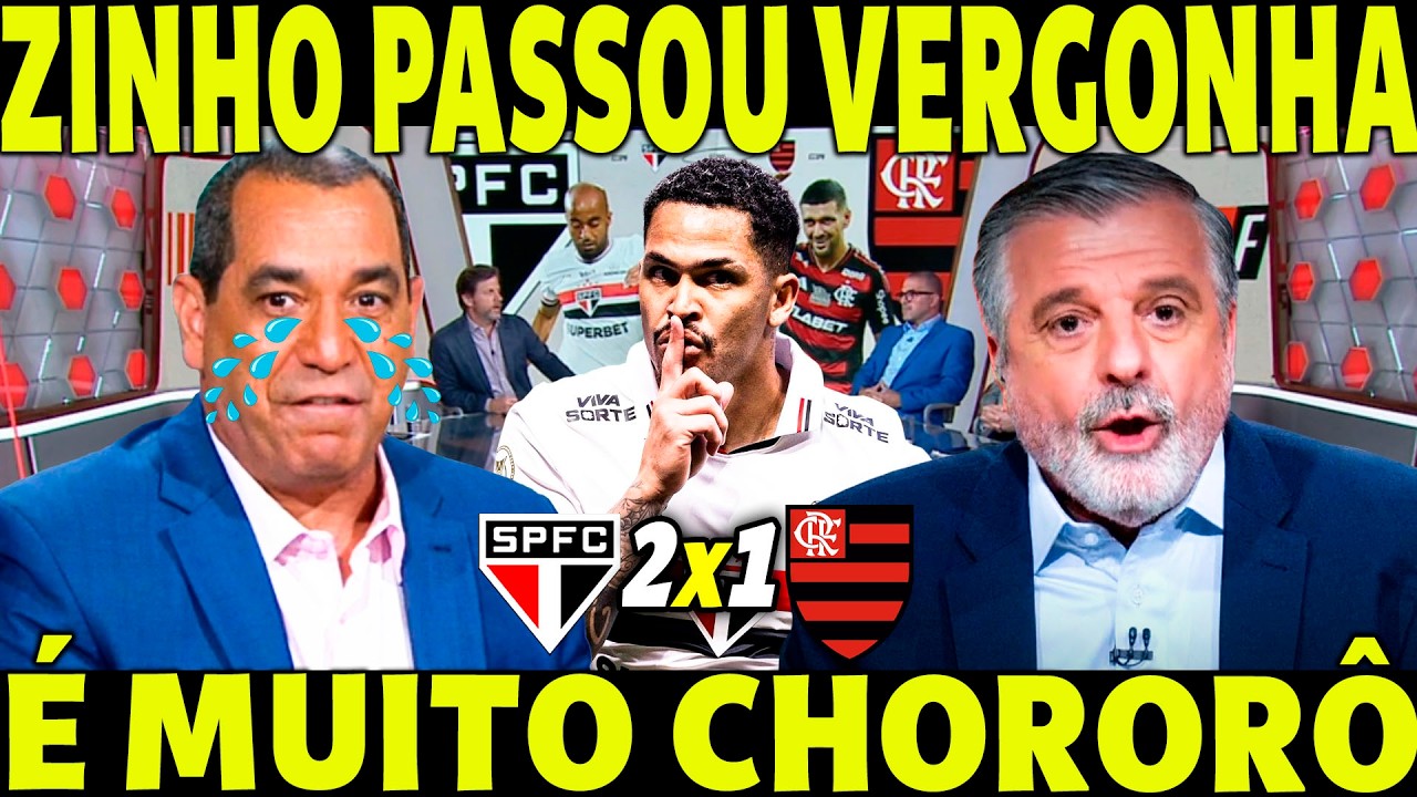 OLHA O CHORORÔ DO ZINHO! SPFC FOI LETAL NO MORUMBI! VITÓRIA IMPORTANTE DO SPFC!
