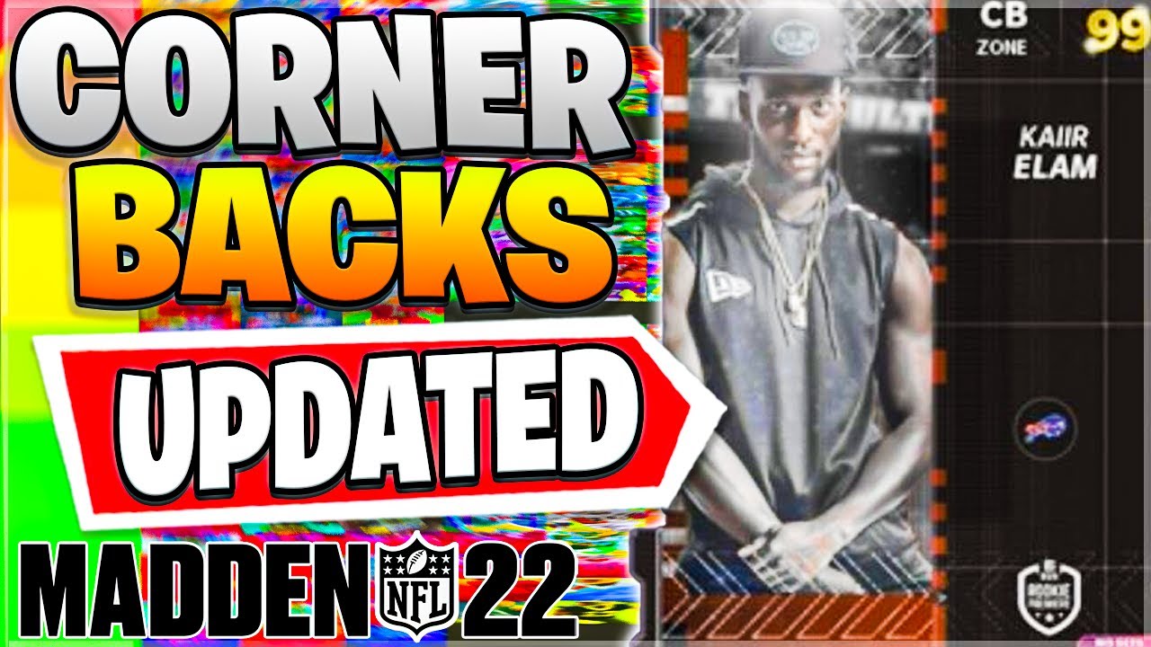 RANKING THE BEST CORNERBACKS IN MADDEN 22 ULTIMATE TEAM (BEST CB MADDEN 22)