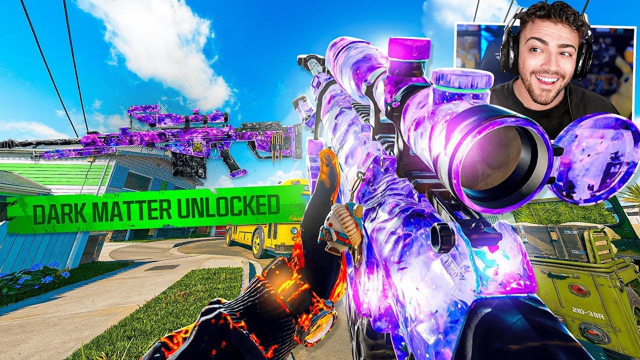 I UNLOCKED the DARK MATTER AMR MOD 4 but something is wrong.. (Black Ops 6)