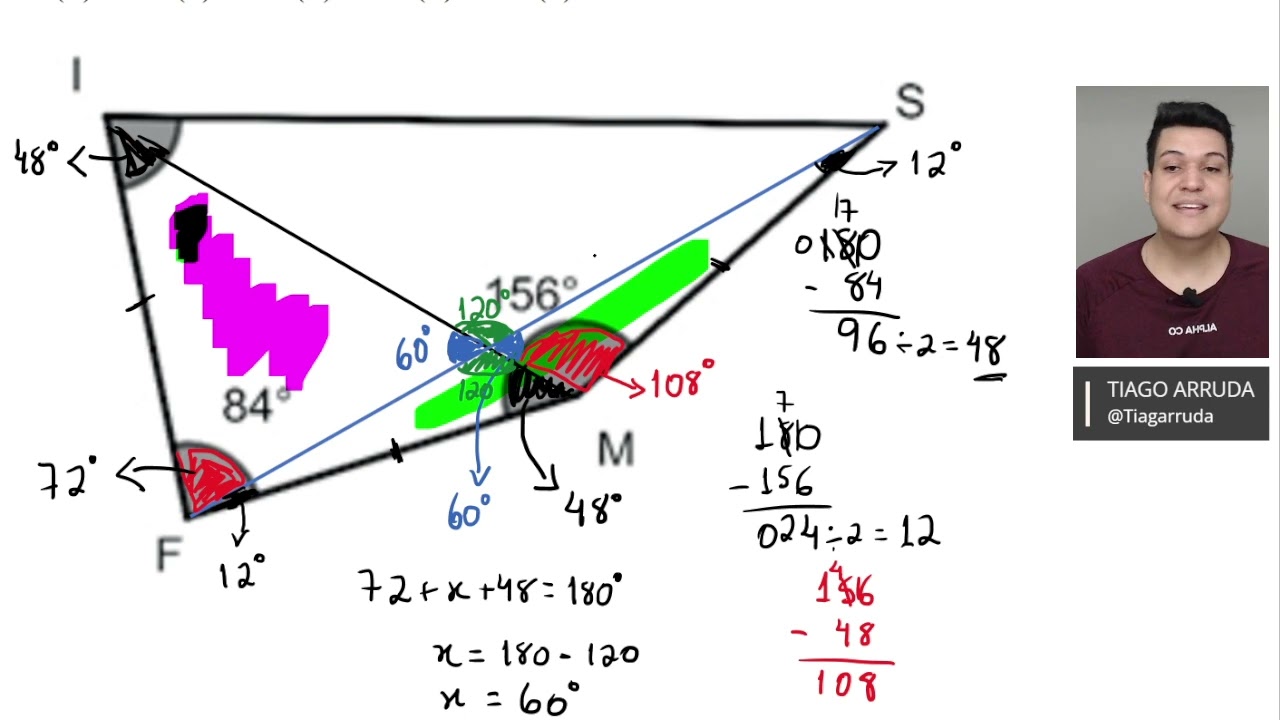 IFMS 2023 Técnico Integrado Matemática questão 12 - Tiago Arruda