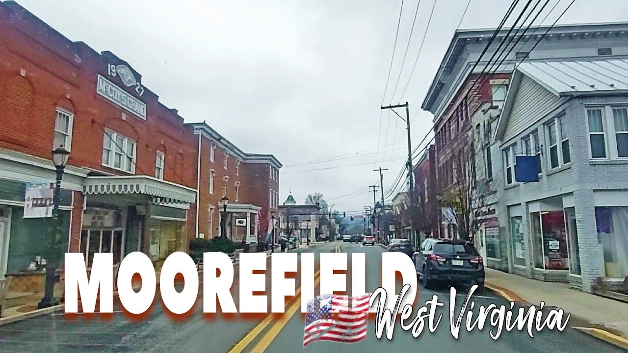 Moorefield Town - Hardy County,  West Virginia | Beautiful Country Road