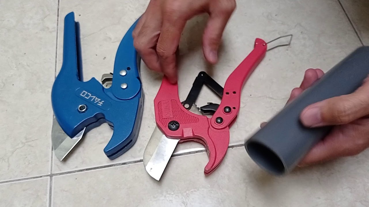 Perbandingan Gunting Pipa PVC Falco dan merk lain