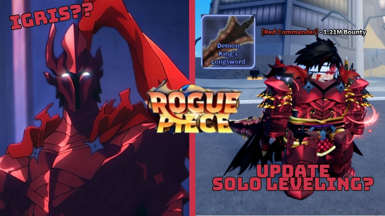 Ada Igris chuy🔥|Tutorial cara mendapatkan Igris di Rogue Piece Roblox Indonesia 🇮🇩