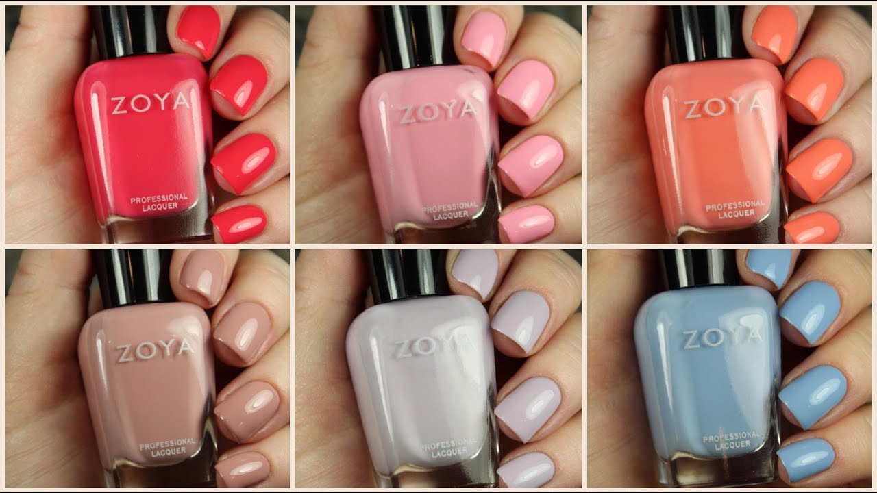Zoya Darling Collection | Spring 2021 | Live Swatch