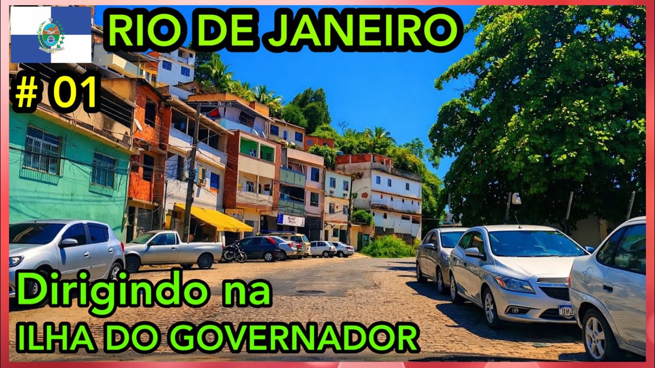 🚗 Dirigindo na Ilha do Governador – Bairro Bancários | Rio de Janeiro | #goprohero12 