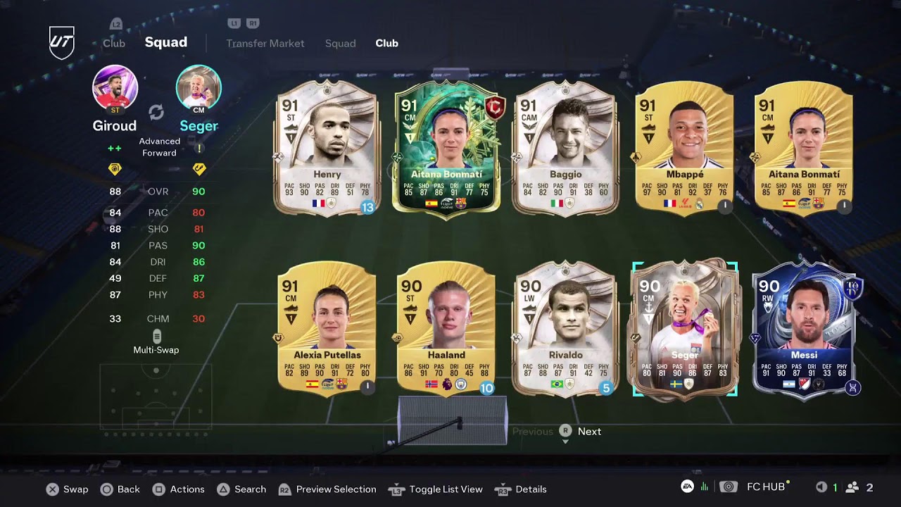 Icon swap grind