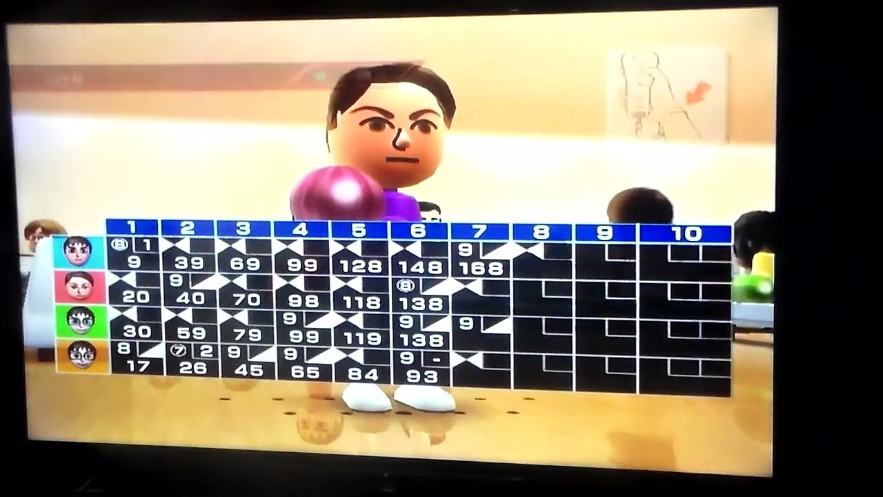 Wii sports Bowling 4