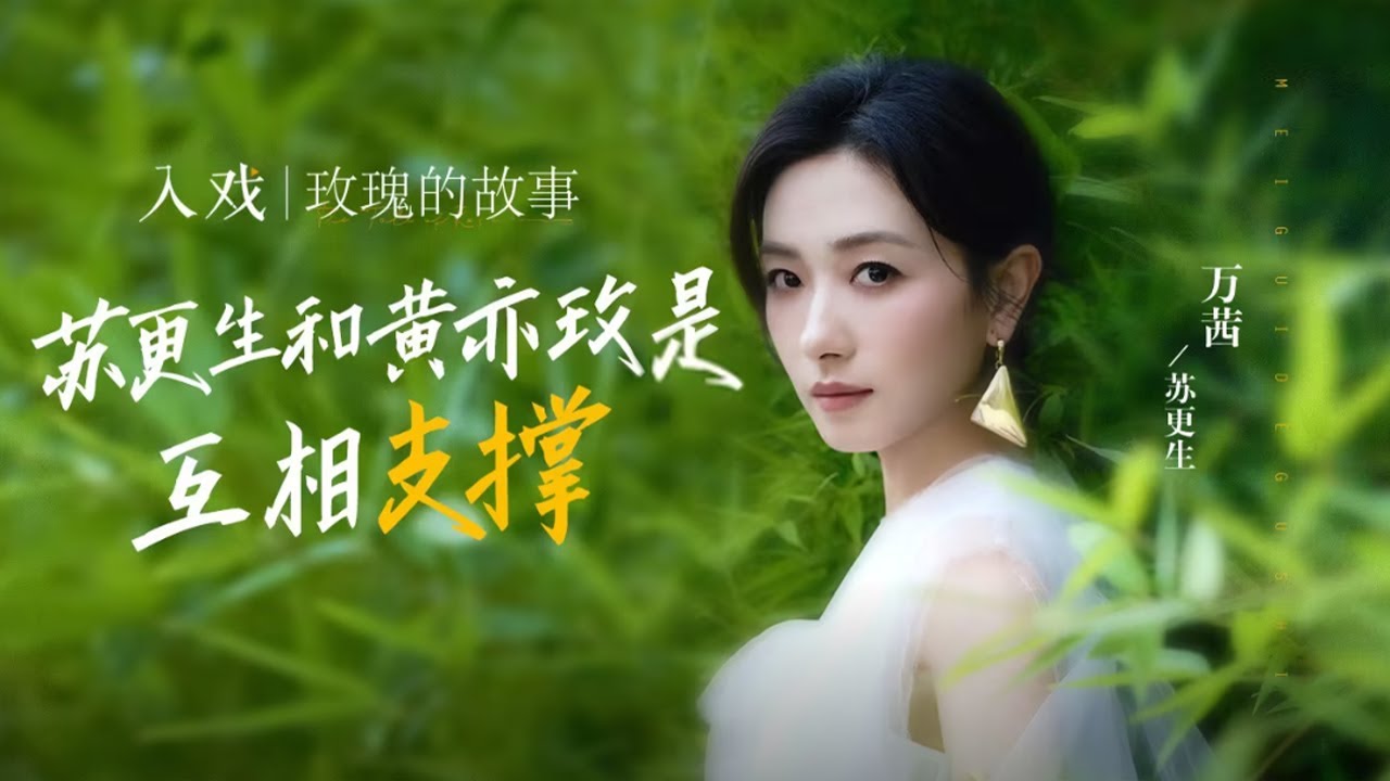 「入戏 x 万茜」万茜：苏苏和黄亦玫是互相支撑【玫瑰的故事 The Tale of Rose】