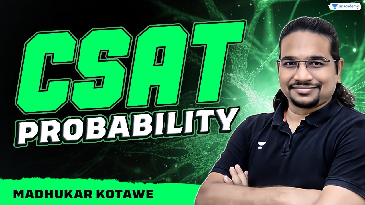 CSAT Probability Explained for UPSC CSE Prelims 2024 | By Madhukar Kotawe