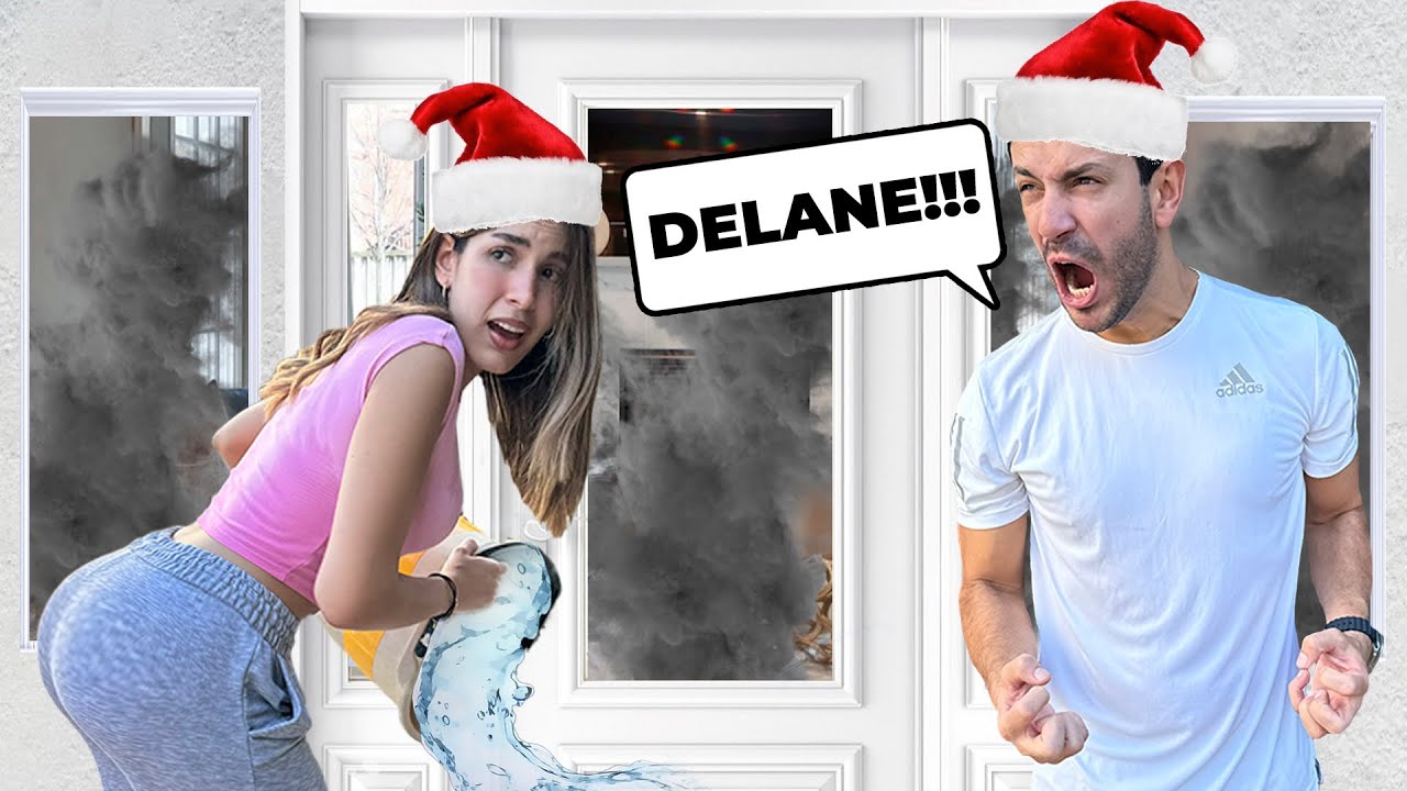 Hice Creer a DELANE Que Ha Quemado la Casa de mis Padres!!