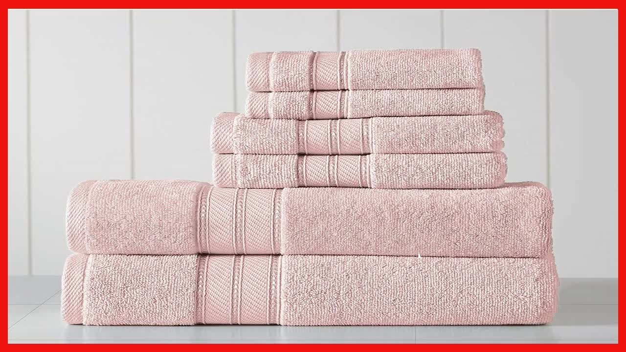 Experience Ultimate Comfort with the Spun Loft 6-Piece Towel Set – Soft, Absorbent, and Stylish