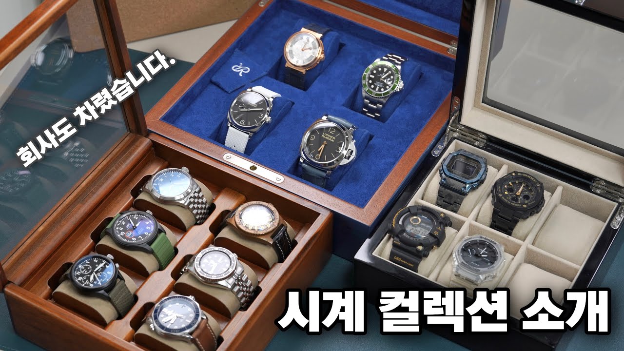 과연 시계 유튜버는 어떤 시계들을 착용할까? 시계 컬렉션 소개 및 앞으로의 저의 계획