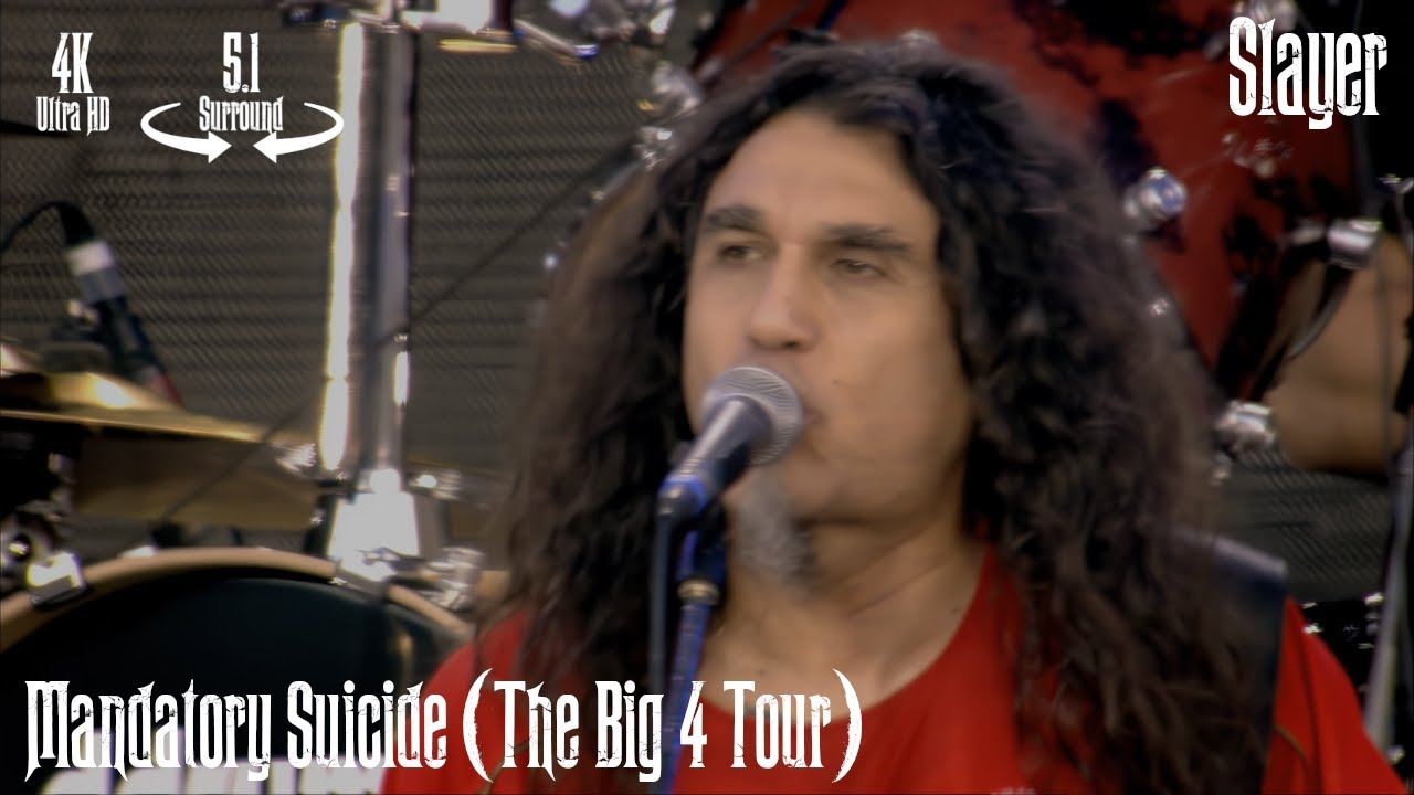 Slayer - Mandatory Suicide (The Big 4 Tour) [5.1 Surround / 4K Remastered]