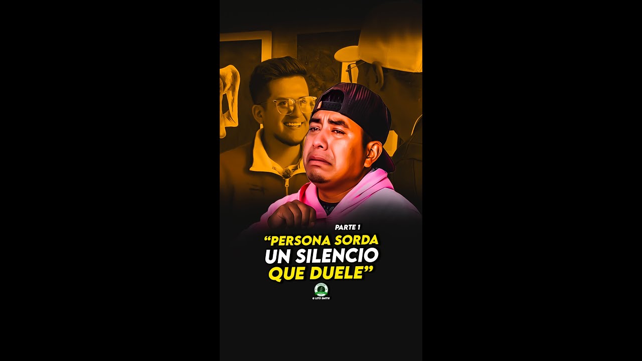 - Persona Sorda, un silencio que duele mucho el alma 💔